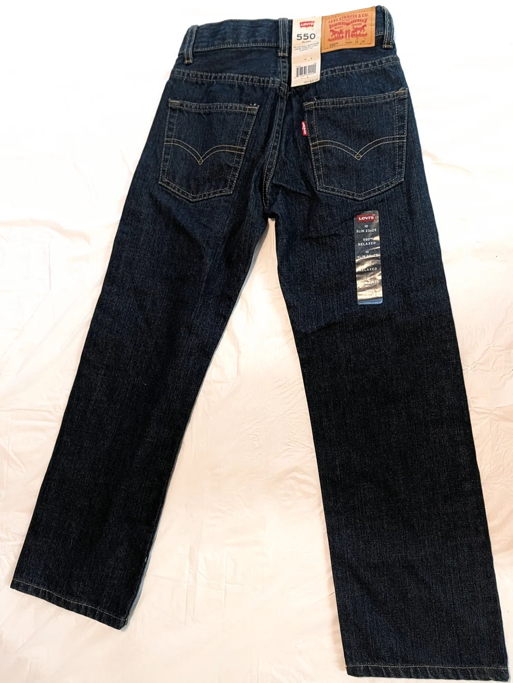 Levi's 550 Relaxed Straight Dark Indigo Jeans